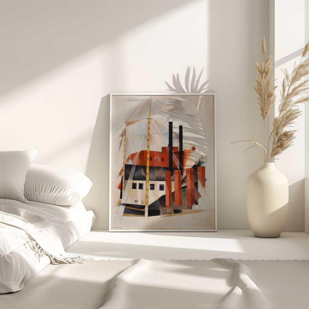 Piano Movers Holiday 1919 Charles Demuth 4 mockup