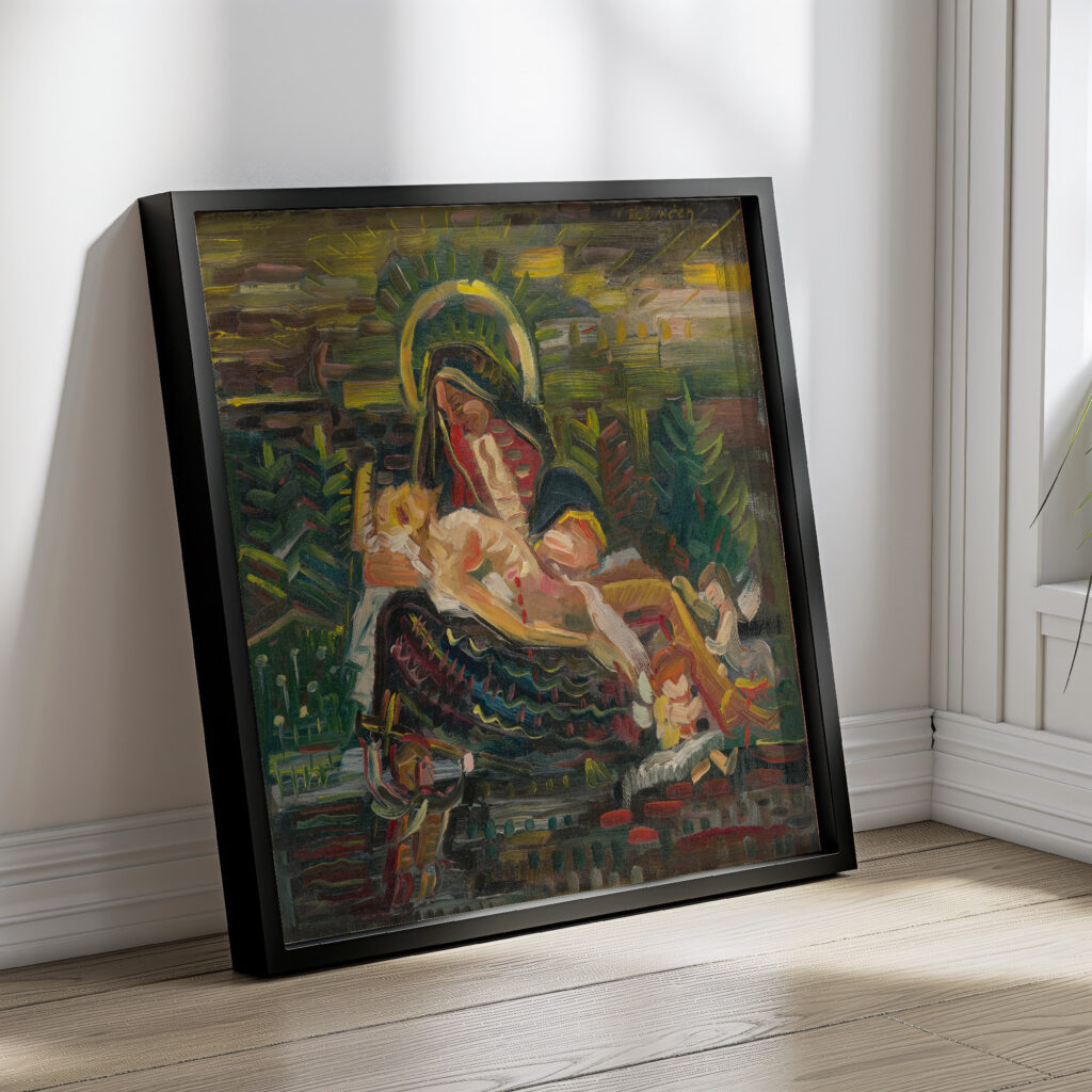 Pieta 1939–1940 Arnold Peter Weisz Kubincan 4 mockup