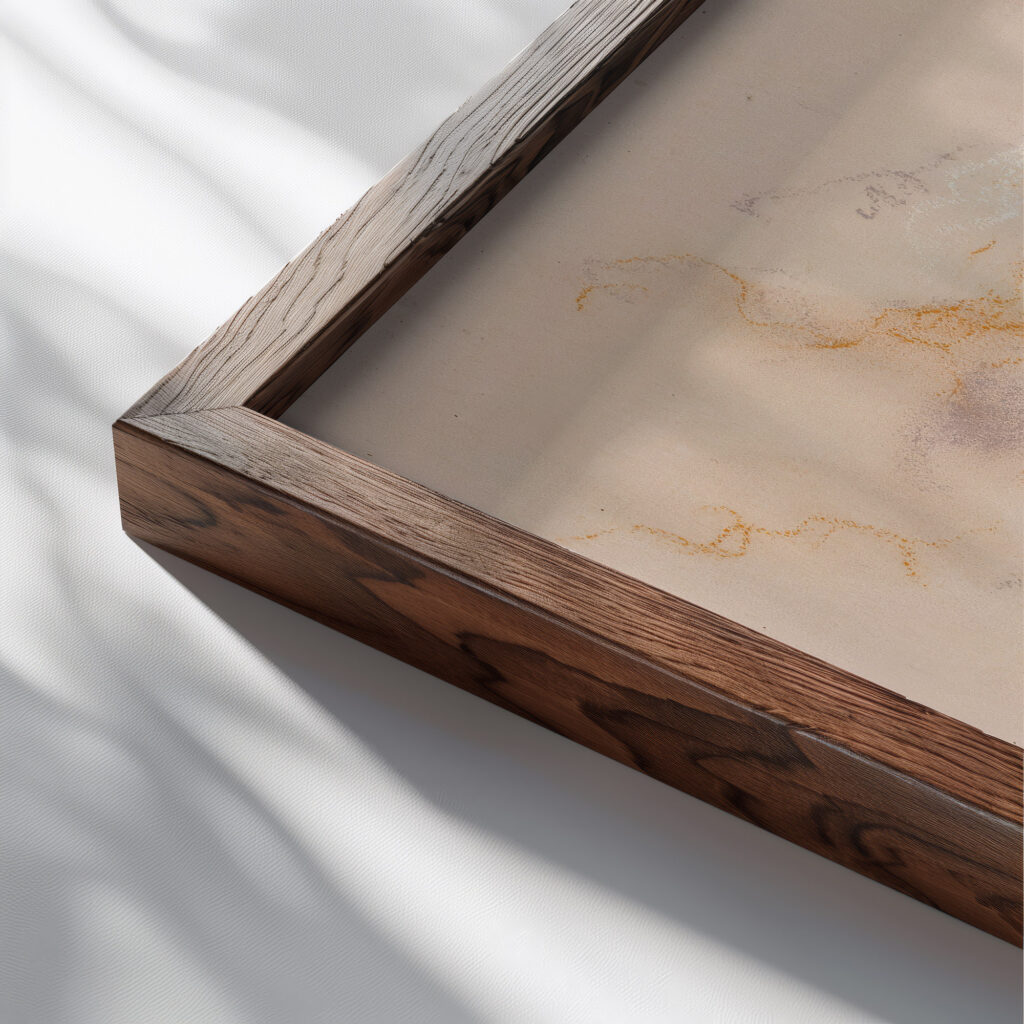 Pilvet 1900 luvun alusta 1910 1912 Eero Jarnefelt close up dark wood mockup