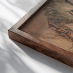 Pink Sand 1938 Cyprian Majernik close up dark wood mockup