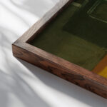 Pintura 1928 Joaquin Torres Garcia 1 close up dark wood mockup