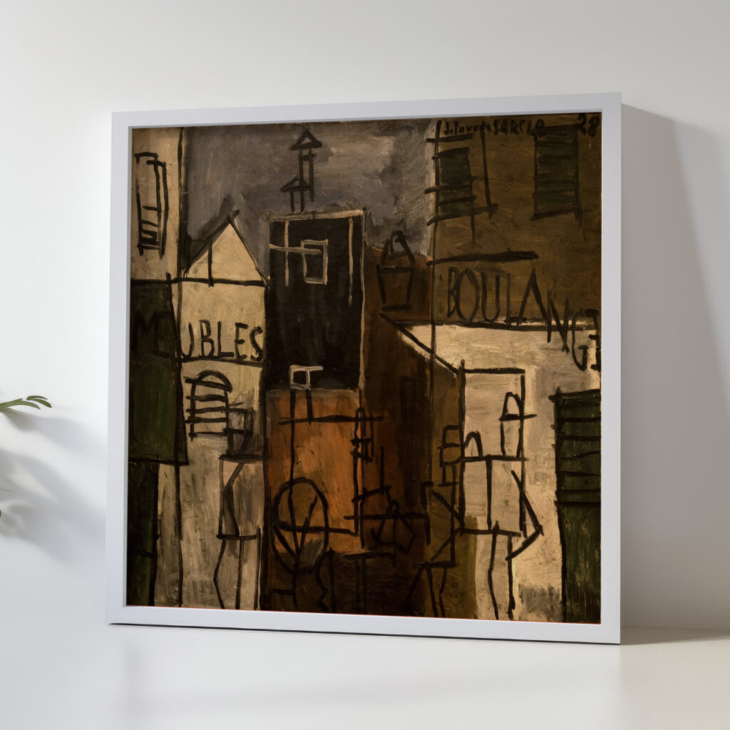 Pintura constructiva 1928 Joaquin Torres Garcia 5 mockup