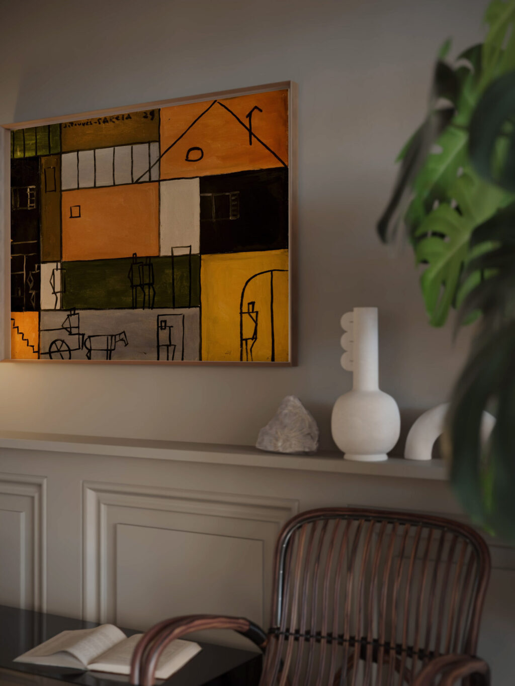 Pintura constructiva 1929 Joaquin Torres Garcia 1 video mockup