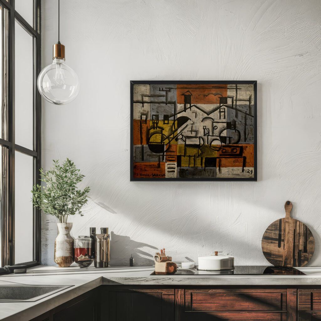 Pintura constructiva 1929 Joaquin Torres Garcia 2 6 mockup