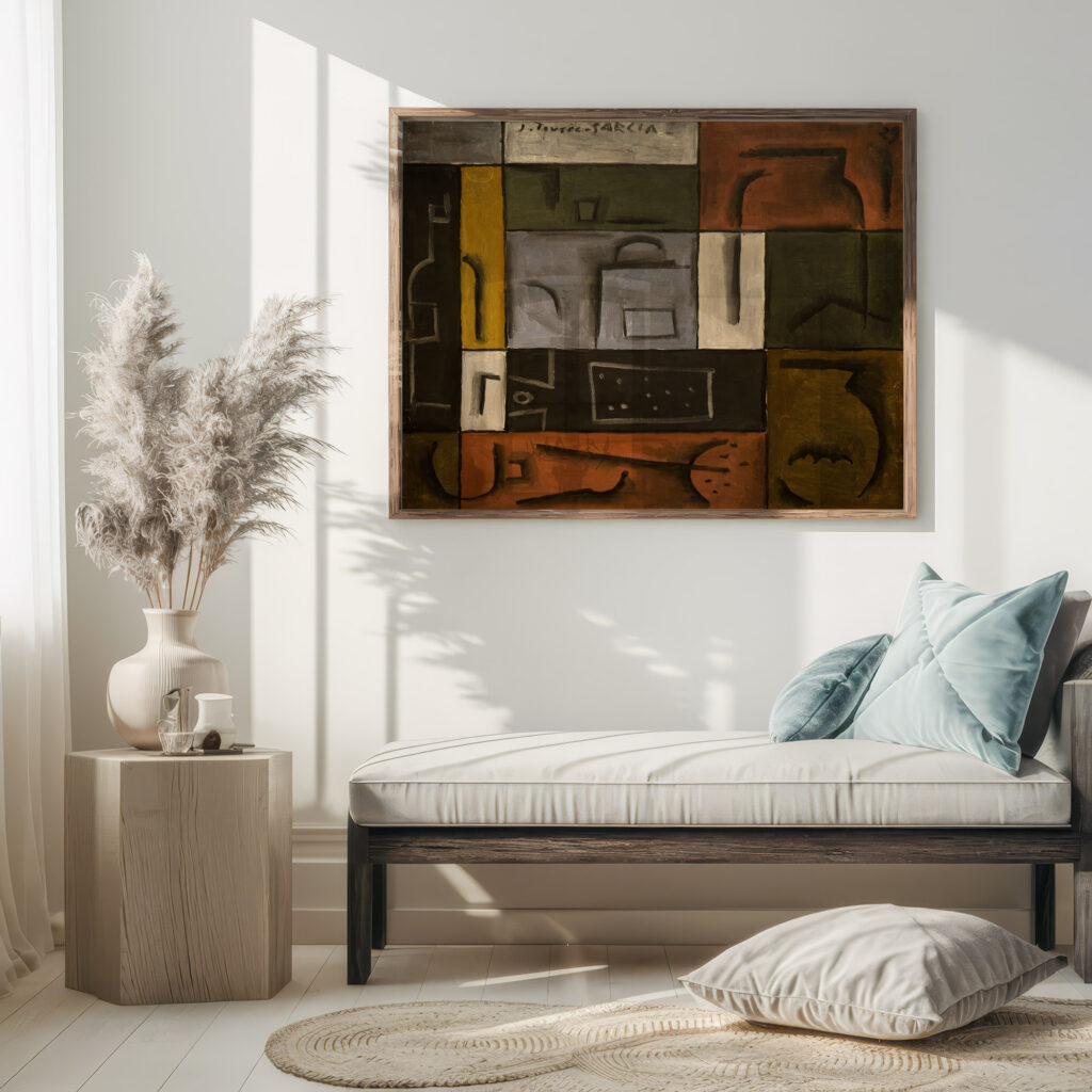 Pintura constructiva 1929 Joaquin Torres Garcia 5 mockup