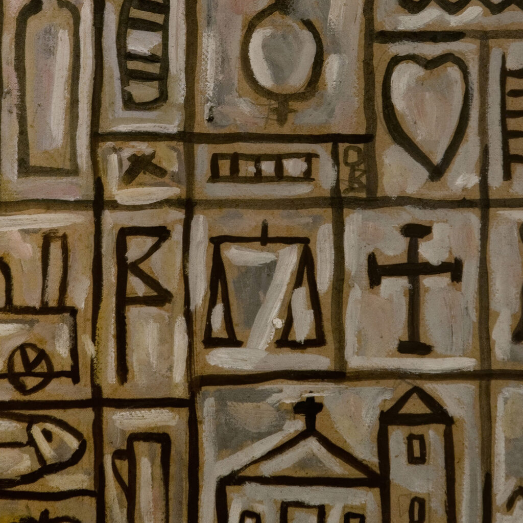 Pintura constructiva ca 1929 Joaquin Torres Garcia 8 mockup