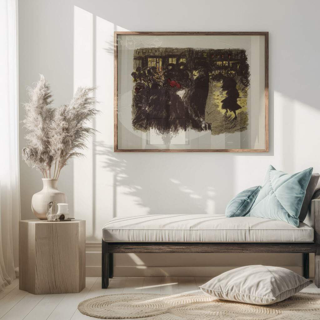 Place le Soir 1899 Pierre Bonnard 5 mockup