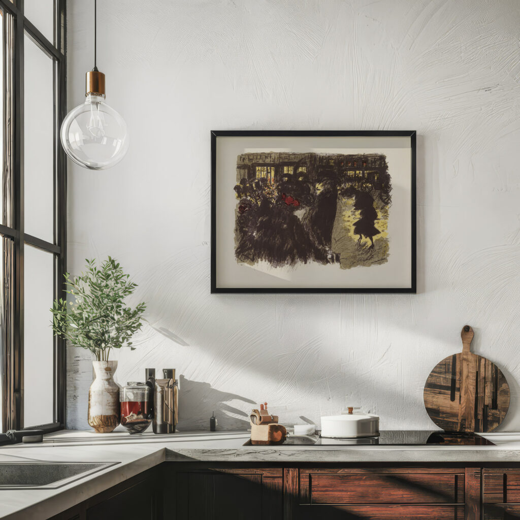 Place le Soir 1899 Pierre Bonnard 6 mockup