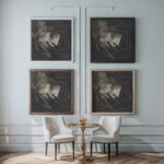 Planes 1922 Man Ray framed posters mockup