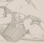 Plant en hangende takken met bladeren 1916 Reijer Stolk 8 mockup