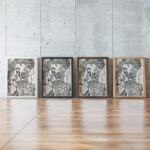 Plant in een pot 1916 Reijer Stolk framed posters mockup