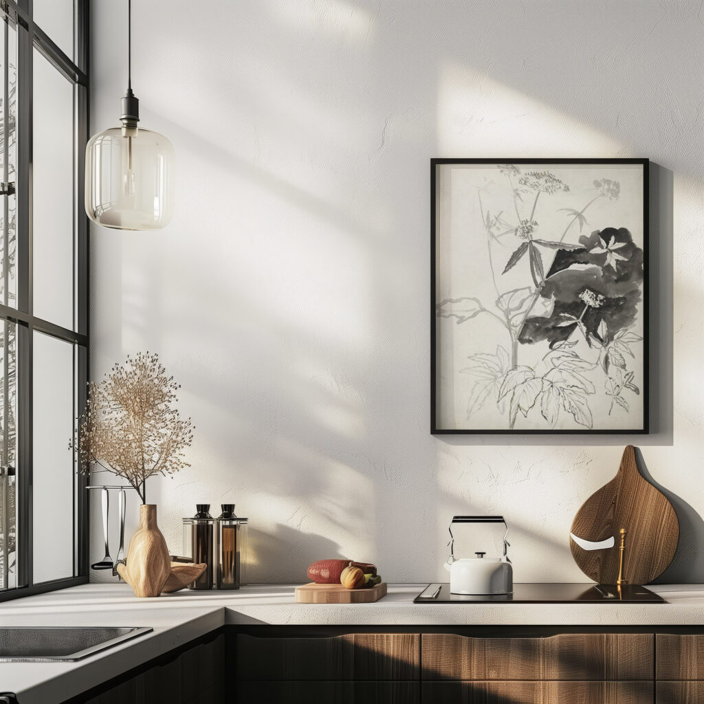 Plantenstudie 1874 Carel Adolph Lion Cachet 6 mockup