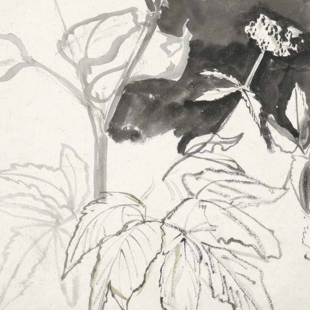 Plantenstudie 1874 Carel Adolph Lion Cachet 8 mockup