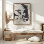 Plantstudie brandnetel 1874 Carel Adolph Lion Cachet 5 mockup