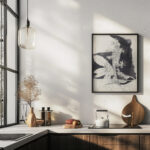 Plantstudie brandnetel 1874 Carel Adolph Lion Cachet 6 mockup