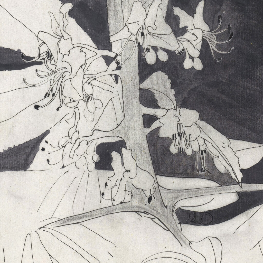 Plantstudie brandnetel 1874 Carel Adolph Lion Cachet 8 mockup