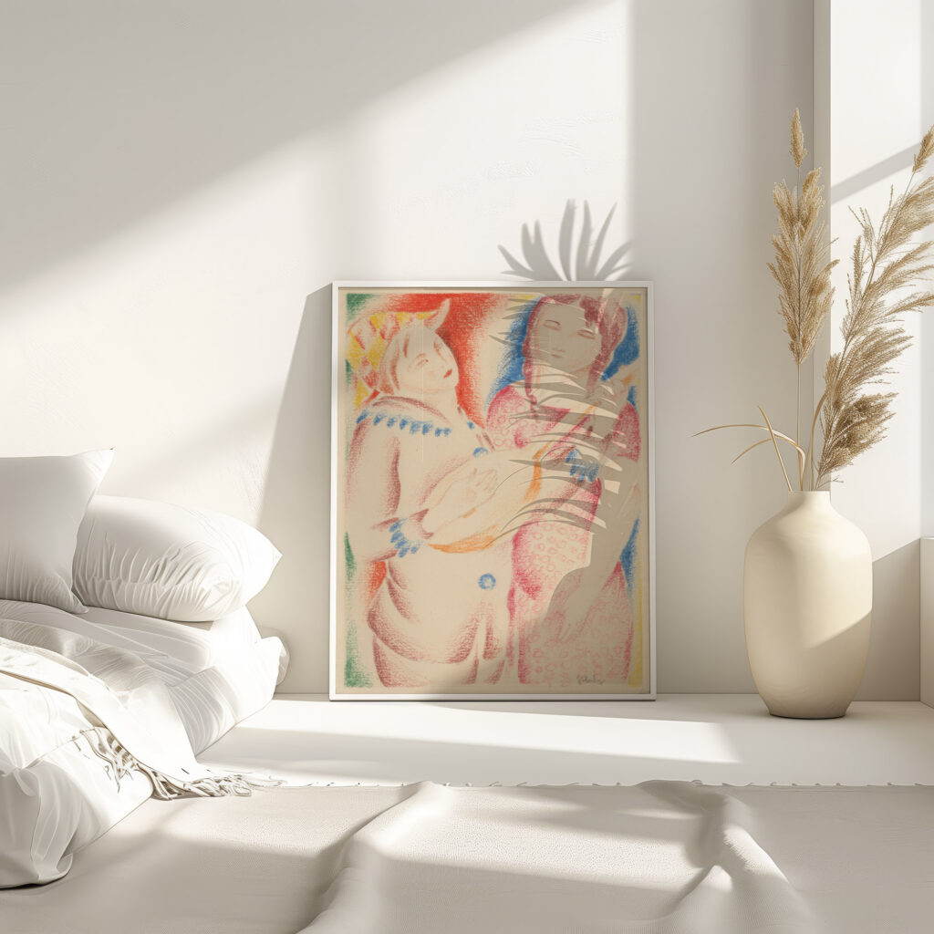 Playing the mandolin 1927 1928 Mikulas Galanda 4 mockup