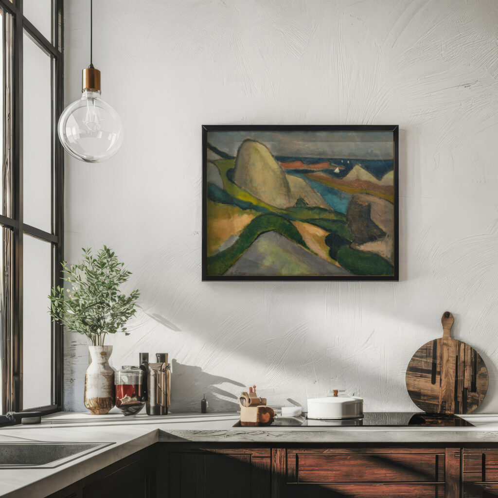 Ploumanach 1908 Henri Victor Gabriel Le Fauconnier 6 mockup