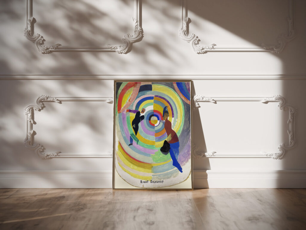 Political Drama 1914 Robert Delaunay video mockup