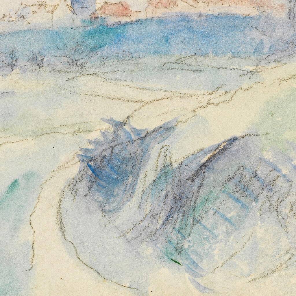 Pontoise 1874 Camille Pissarro 8 mockup