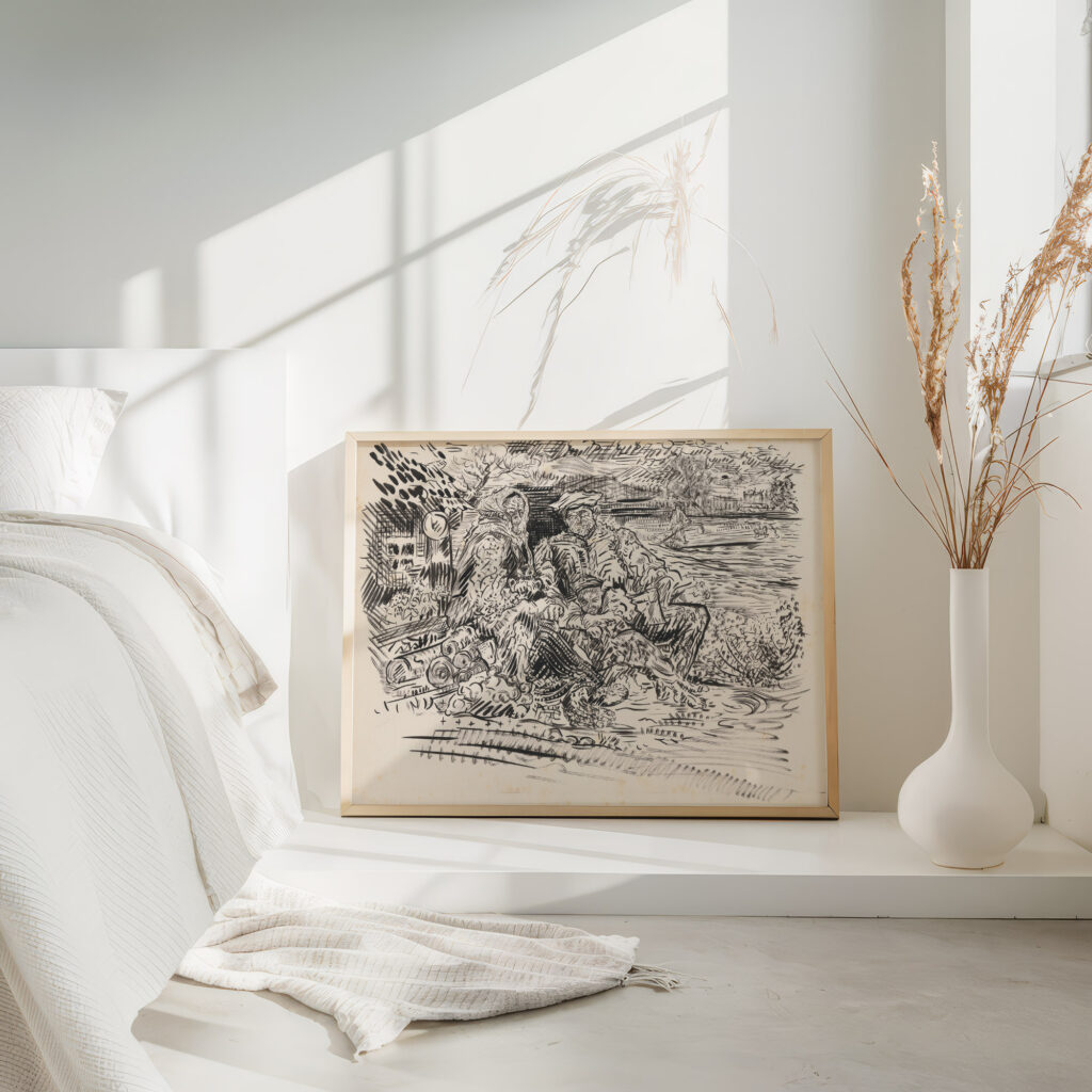 Poor family 1940 Arnold Peter Weisz Kubincan 4 mockup