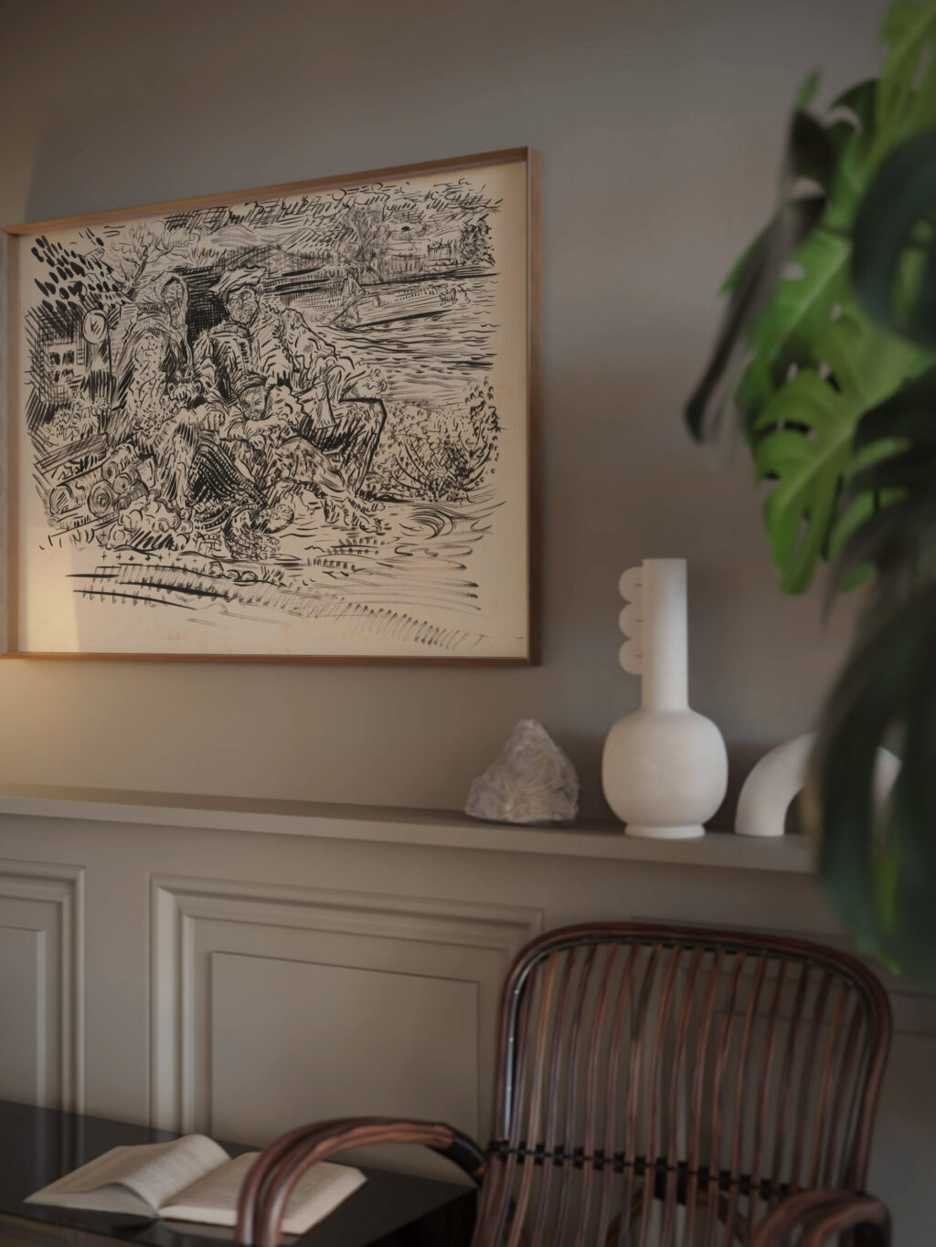 Poor family 1940 Arnold Peter Weisz Kubincan video mockup