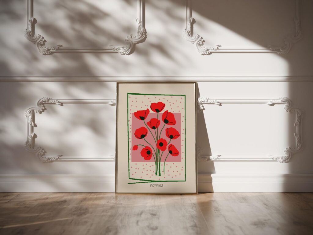 Poppies video mockup scaled