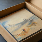 Port with Moored Steamship Hercules Brabazon Brabazon video mockup