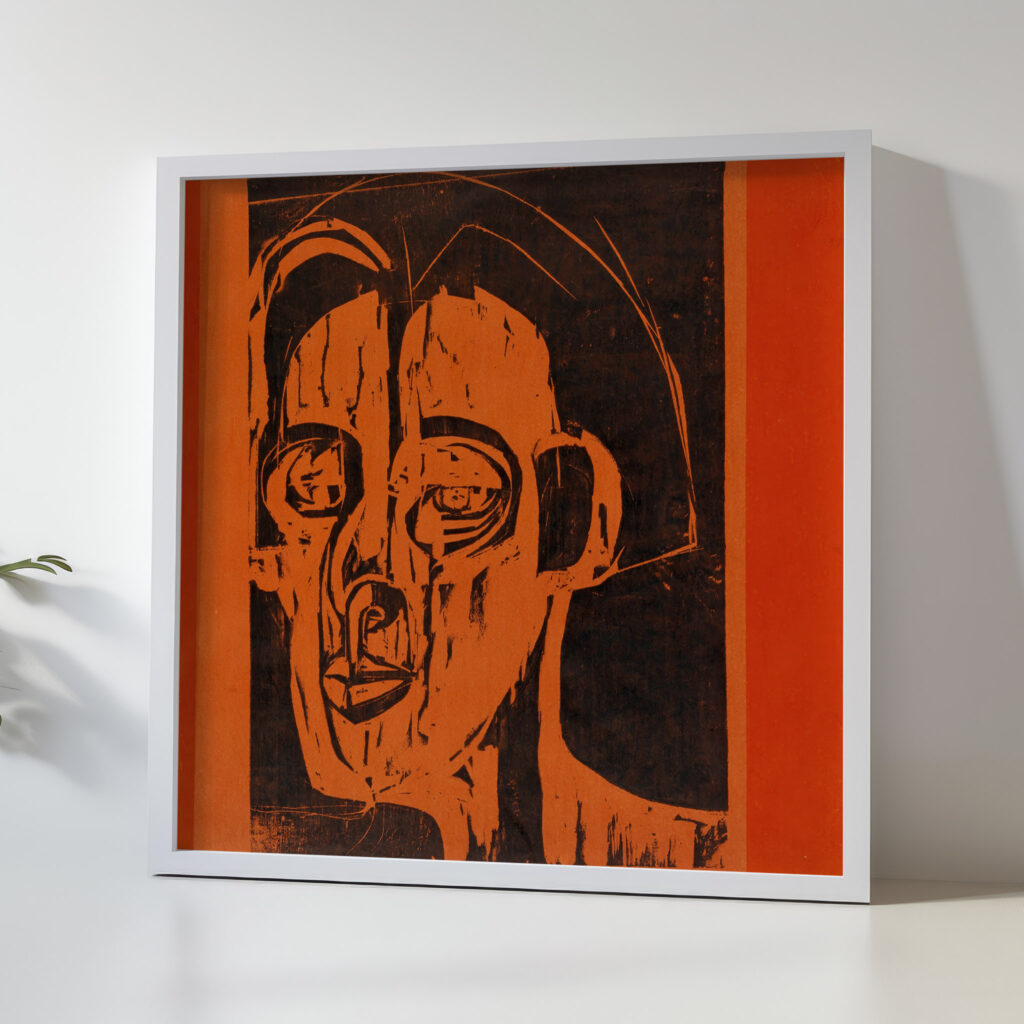 Portrait Ernst Ludwig Kirchner II 1925 Albert Muller 5 mockup