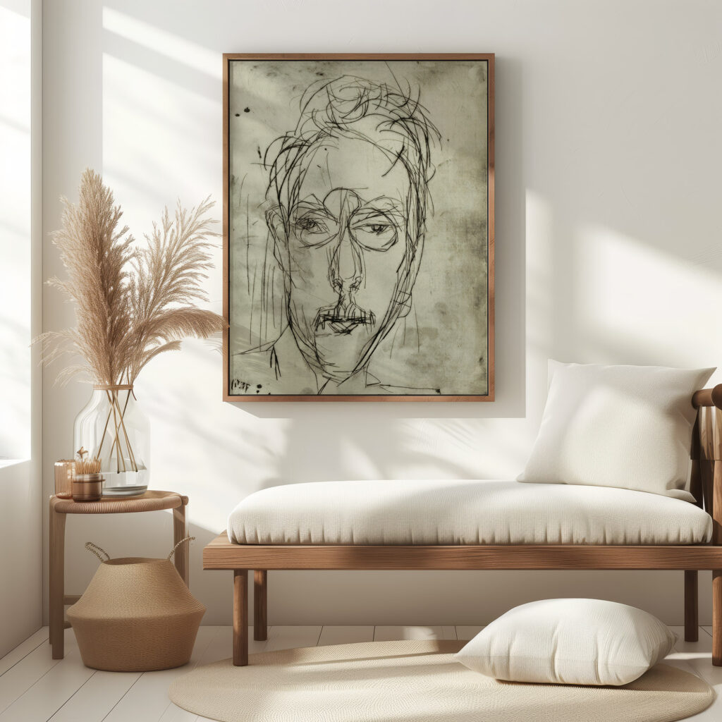 Portrait Schaeffer I 1925 Albert Muller 5 mockup