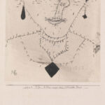 Portrait Sketch of a Costumed Lady 1924 Paul Klee 8 mockup