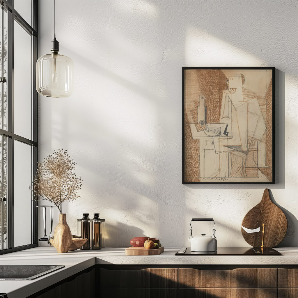 Portrait de Georges Hugnet 1930 Louis Marcoussis 6 mockup