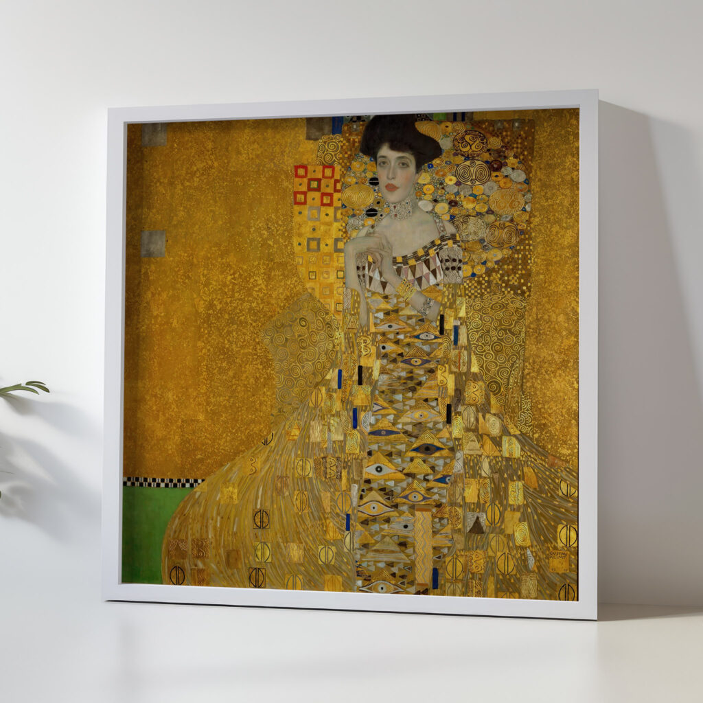 Portrait of Adele Bloch Bauer I 1907 Gustav Klimt 5 mockup