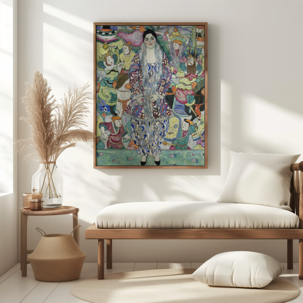 Portrait of Friederike Maria Beer 1916 Gustav Klimt 5 mockup