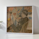 Portrait of Jan Toorop 1901 Georges Lemmen 5 mockup