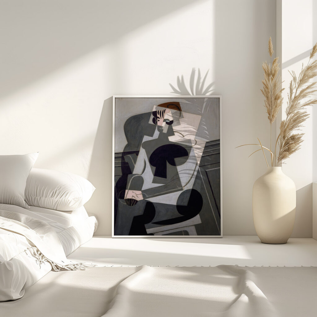 Portrait of Josette Gris 1916 Juan Gris 4 mockup