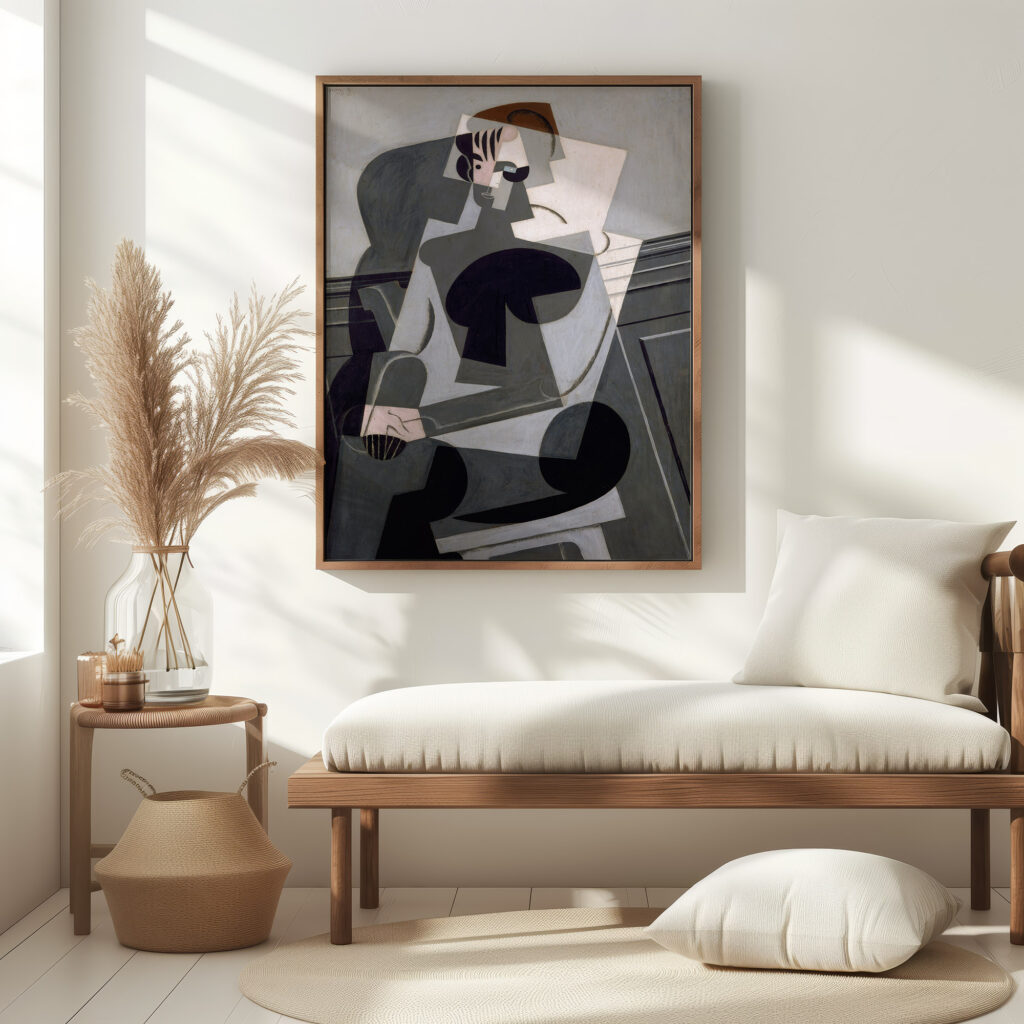 Portrait of Josette Gris 1916 Juan Gris 5 mockup