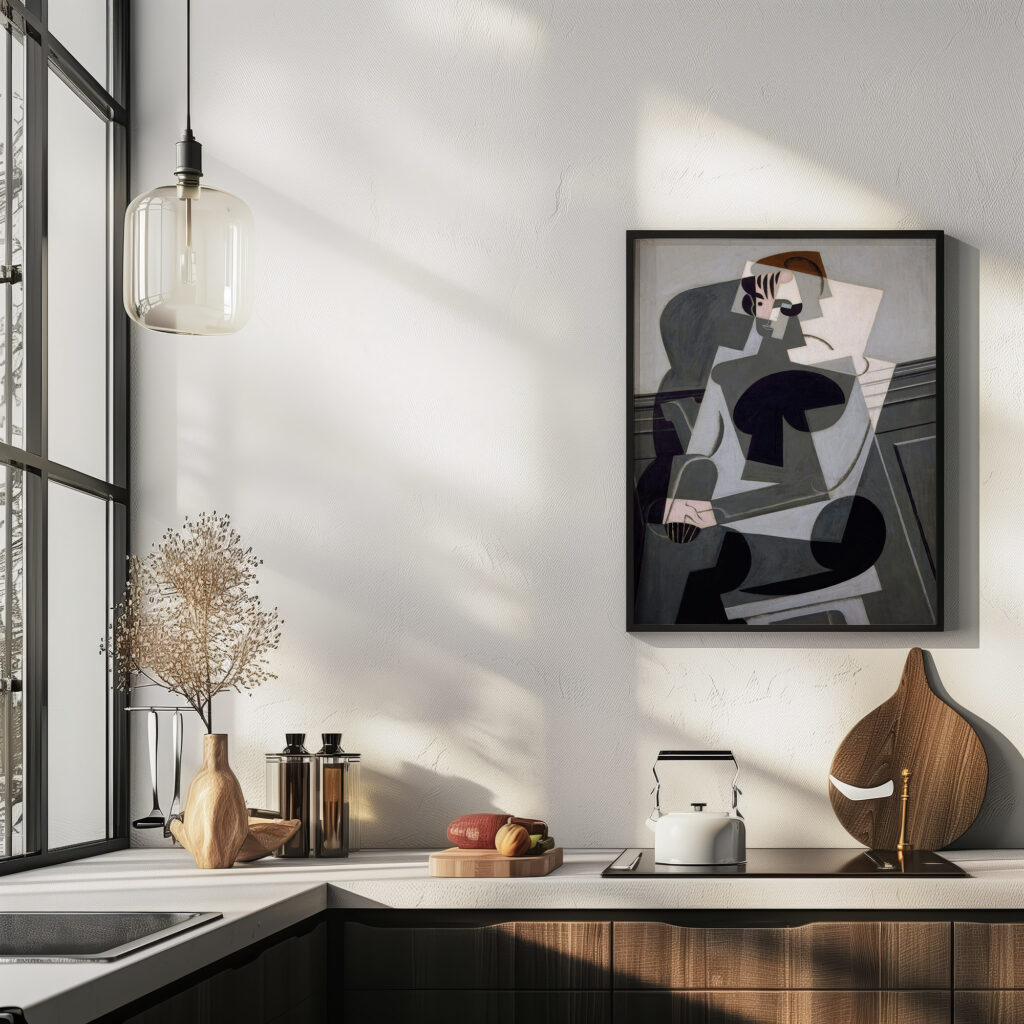 Portrait of Josette Gris 1916 Juan Gris 6 mockup