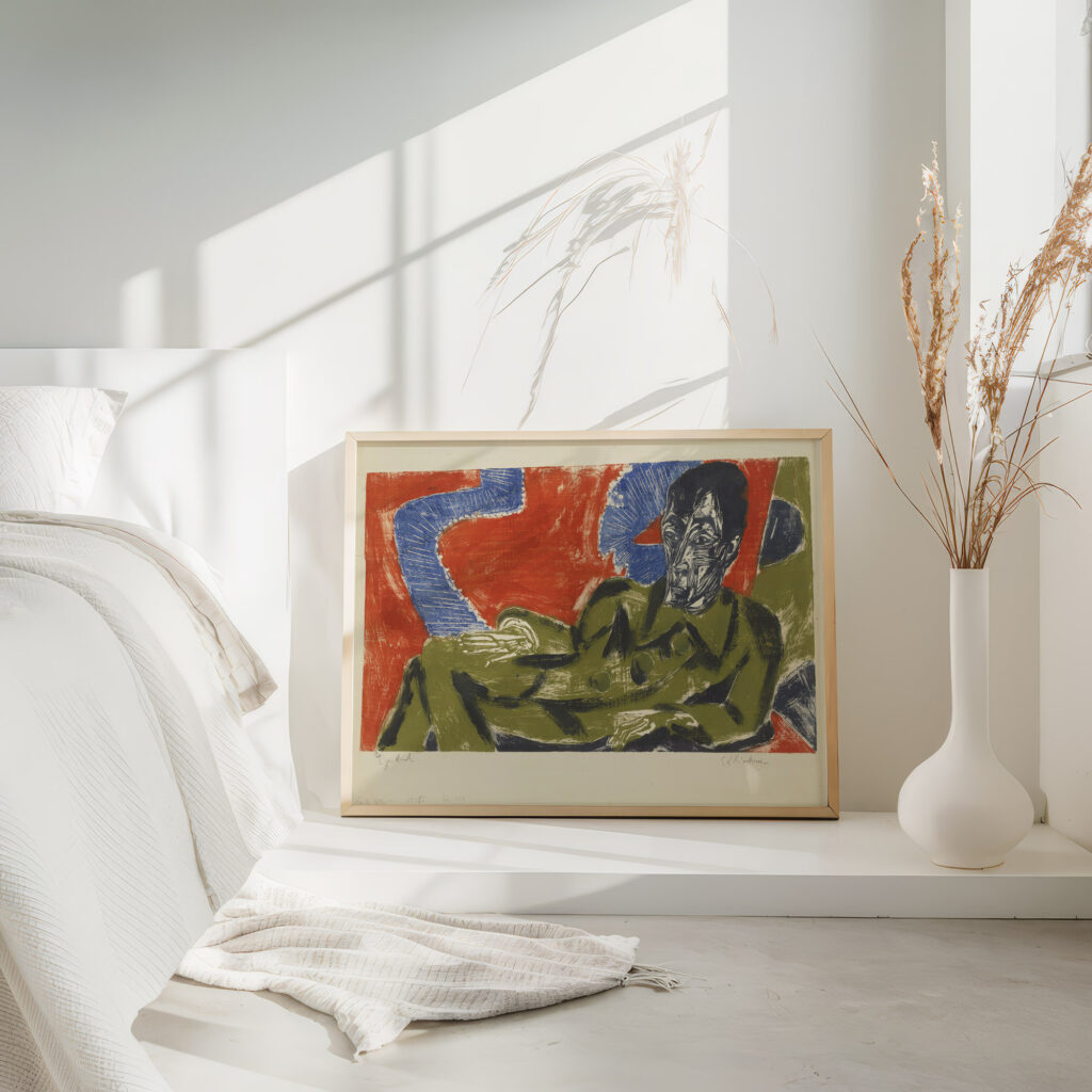 Portrait of Otto Mueller 1915 Ernst Ludwig Kirchner 4 mockup