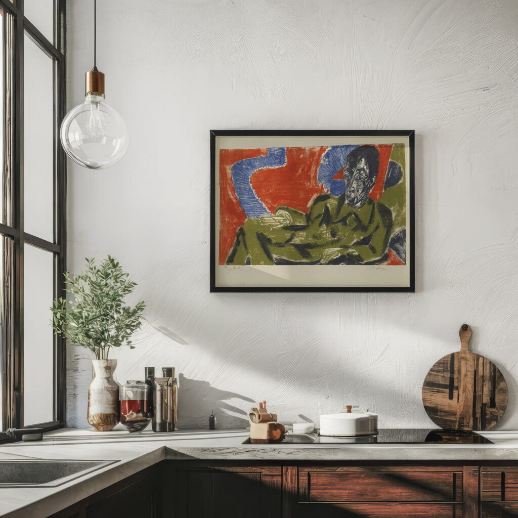 Portrait of Otto Mueller 1915 Ernst Ludwig Kirchner 6 mockup