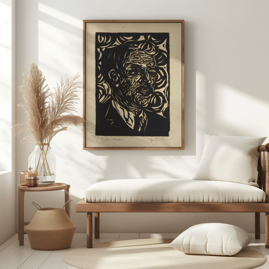 Portrat Max Pechstein 1906 Ernst Ludwig Kirchner 5 mockup