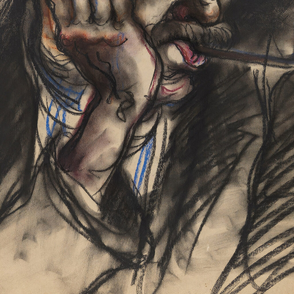 Portrat eines Hafenarbeiters 1930 Elfriede Lohse Wachtler 8 mockup