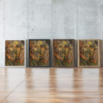 Portret Heleny Bialynickiej Birula 1927 Stanislaw Ignacy Witkiewicz framed posters mockup