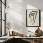 Portret van een onbekende vrouw 1891 Leo Gestel 6 mockup