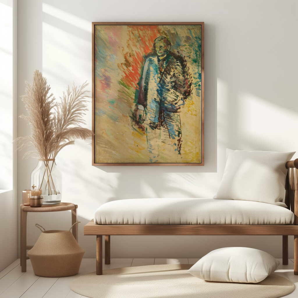 Portrett av dr. Chr. Rimestad 1920 Ludvig Karsten 5 mockup