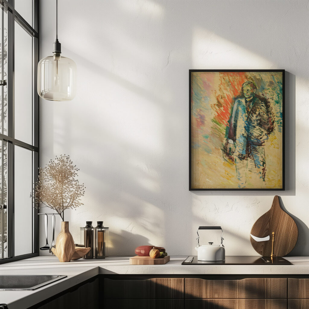 Portrett av dr. Chr. Rimestad 1920 Ludvig Karsten 6 mockup