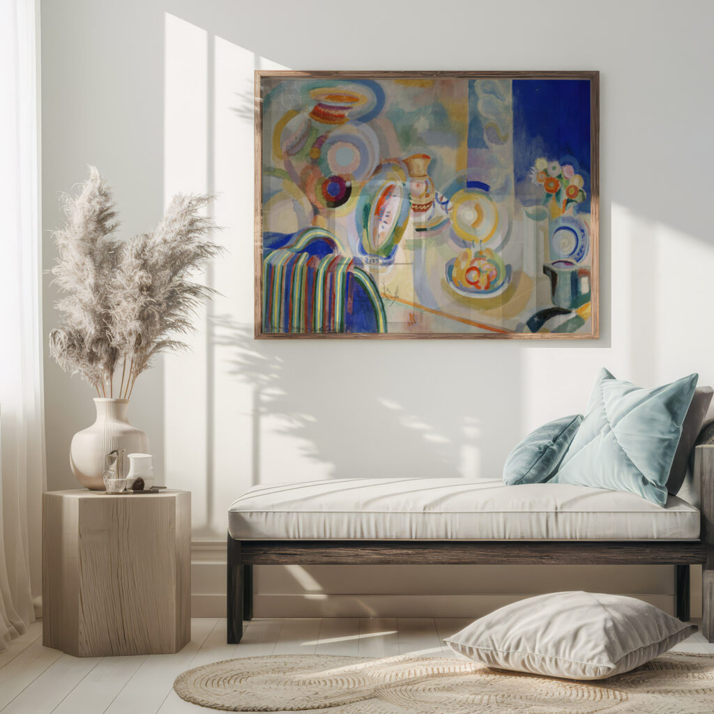 Portuguese Still Life 1916 Robert Delaunay 5 mockup