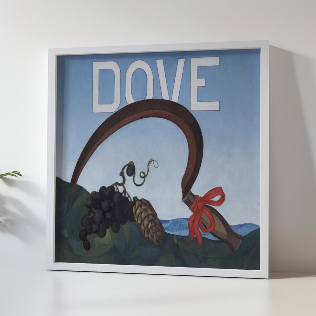 Poster PortraitDove 1924 Charles Demuth 5 mockup
