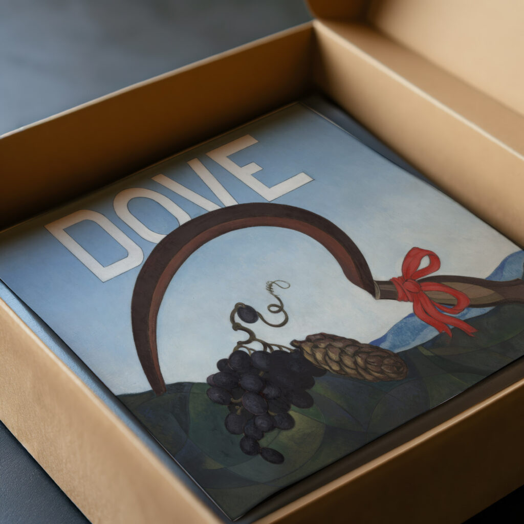 Poster PortraitDove 1924 Charles Demuth video mockup