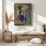 Pot de fleurs 1922 Georges Valmier 5 mockup